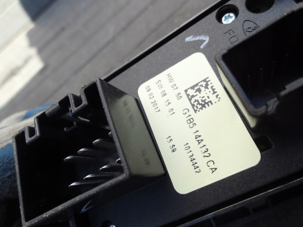 фото №3, Ford ka+ plus 2017 переключатель окон левый перед europa оригинал