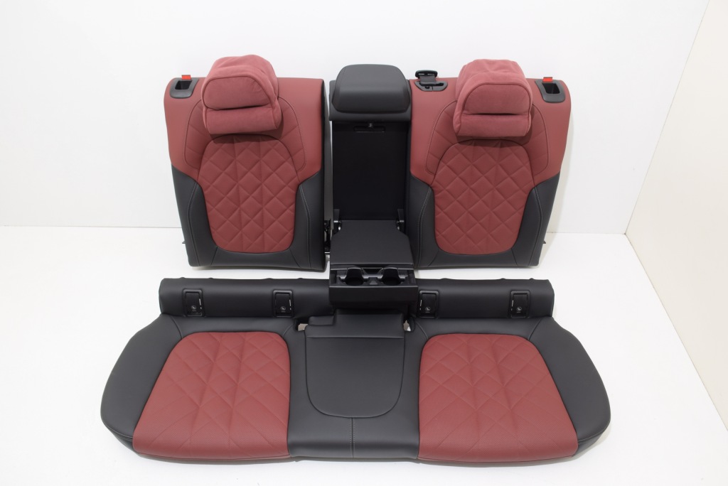 фото №8, Bmw x6 g06 lci сидіння m-pakiet заднє сидіння оббивка sensafin пам'ять підігрів