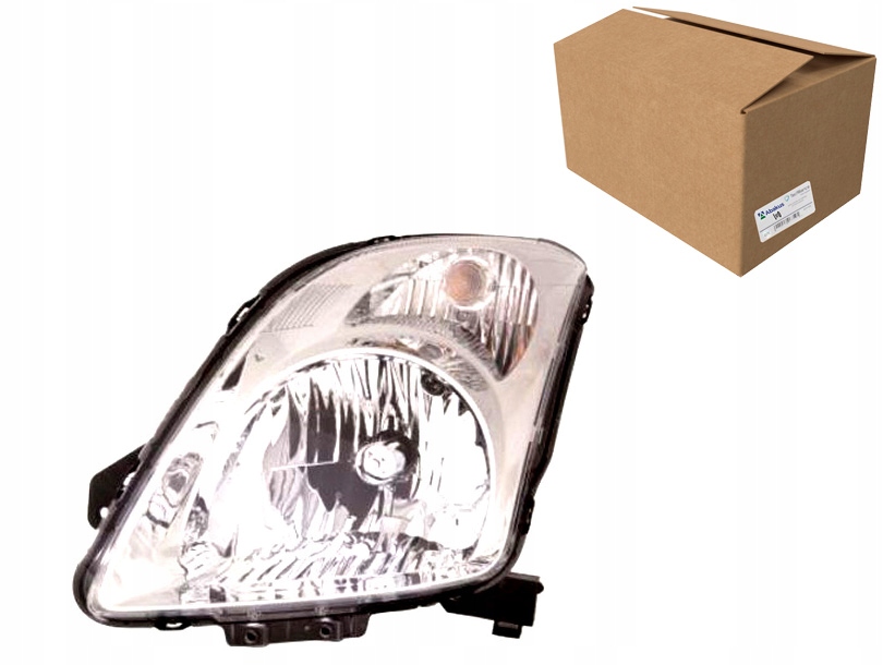 фото №1, Фара h4 механический цвет вкладыш: хромированный ko