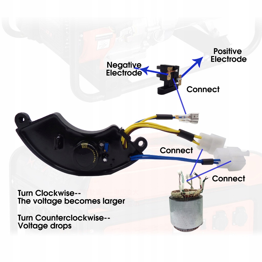 фото №16, 450v680uf модуль регулятор напруги avr 6.5-8.5kw