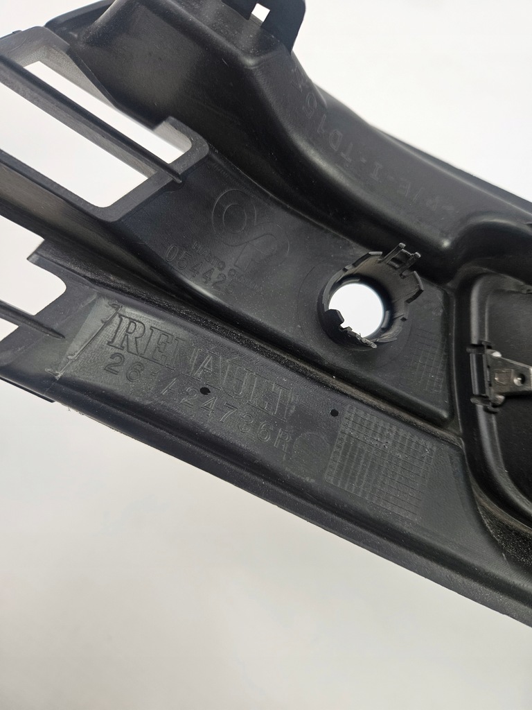 фото №13, Renault captur i 1 lift 2017 - 2019 решётка бампера перед правый pdc хром