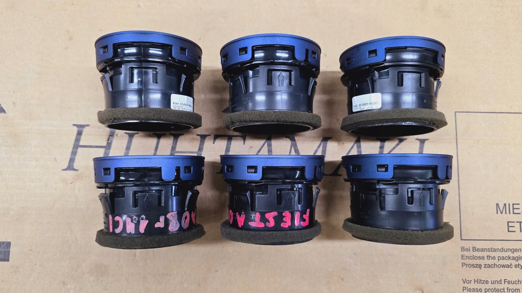 фото №7, Ford fiesta mk6 v 2005-2008 r lift fusion fl решітка обдув niebieska рамка