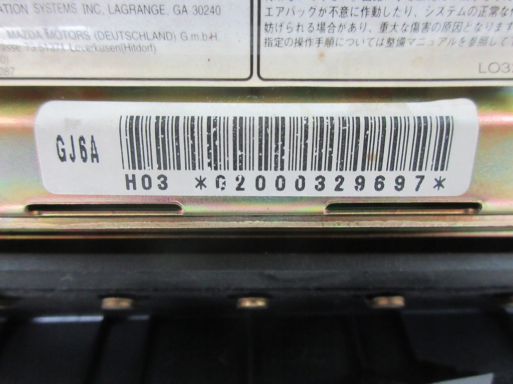 фото №12, Mazda 6 i gg подушка водителя пассажира модуль kpl