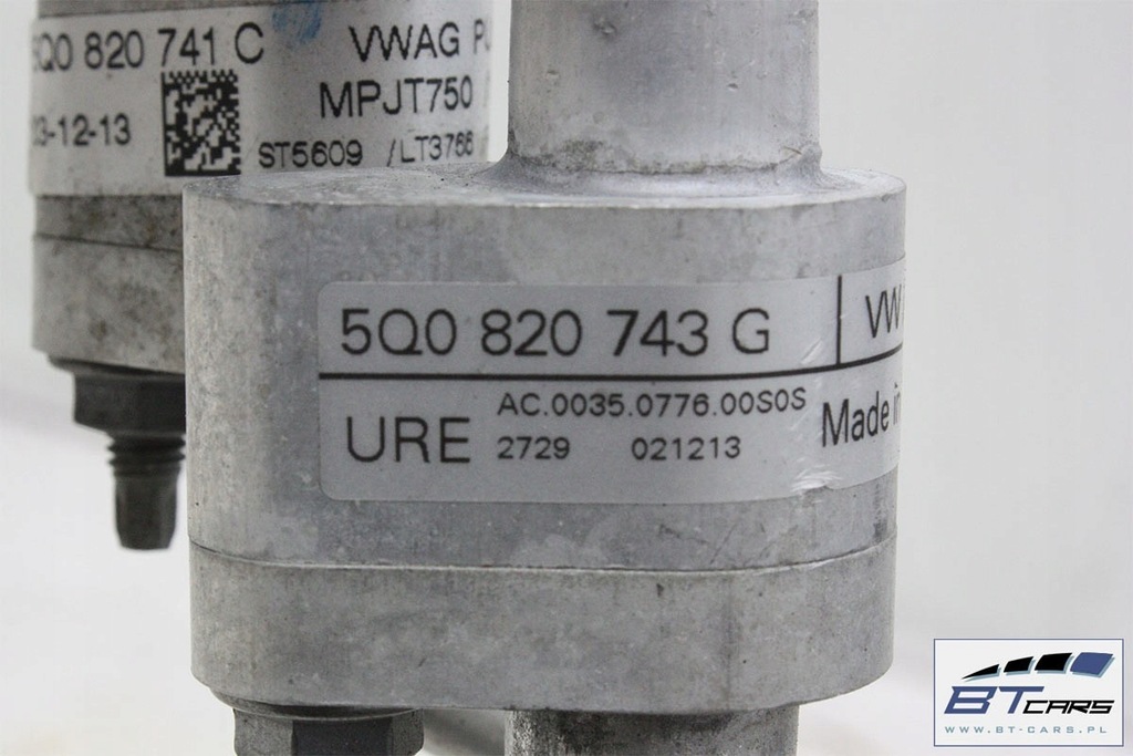 фото №8, Vw golf 7 vii audi a3 трубки провода кондиционера кондиционер 5q0816721c 5q082074