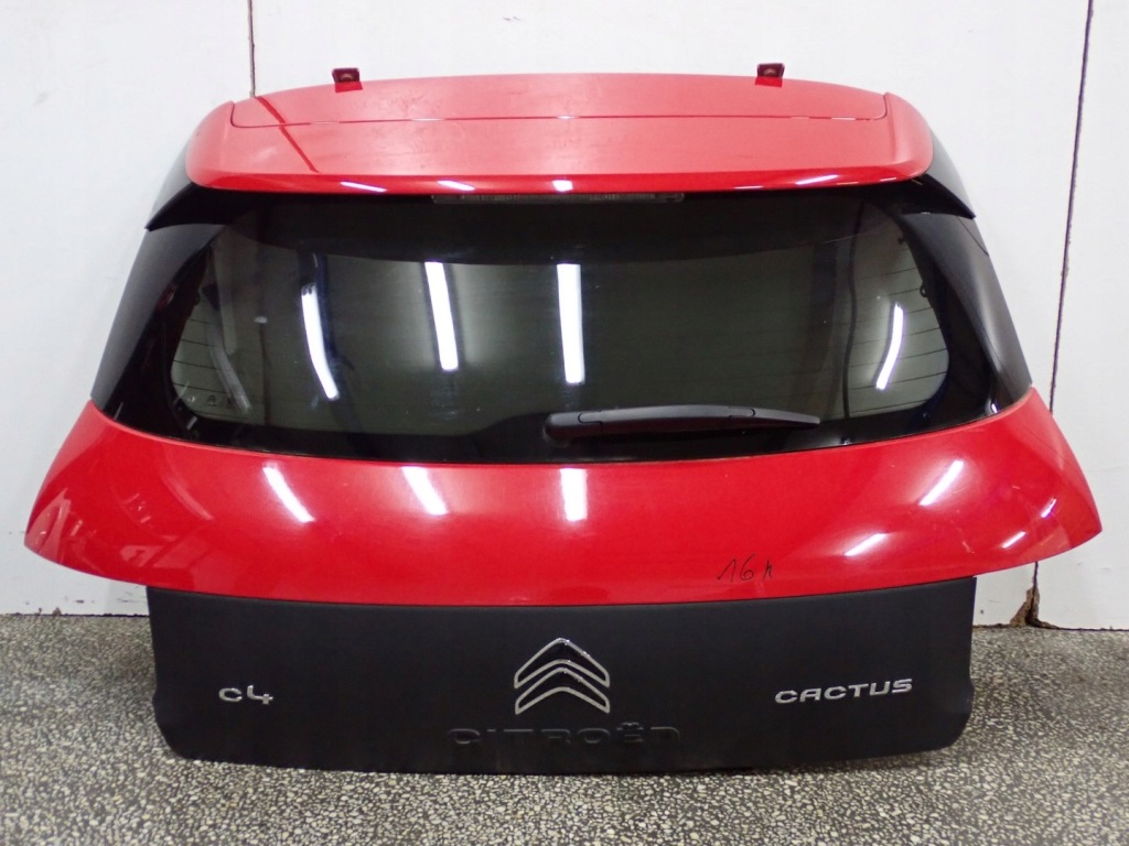 фото №1, Крышка багажника багажника комплектная europa citroen c4 cactus камера 16r