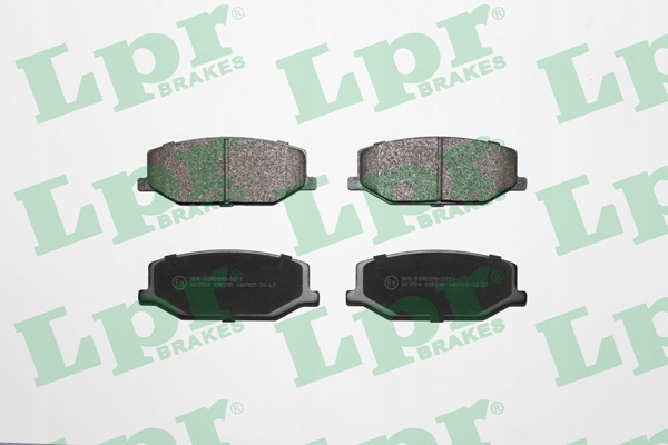Тормозные колодки тормозные lpr 05p290 Цена