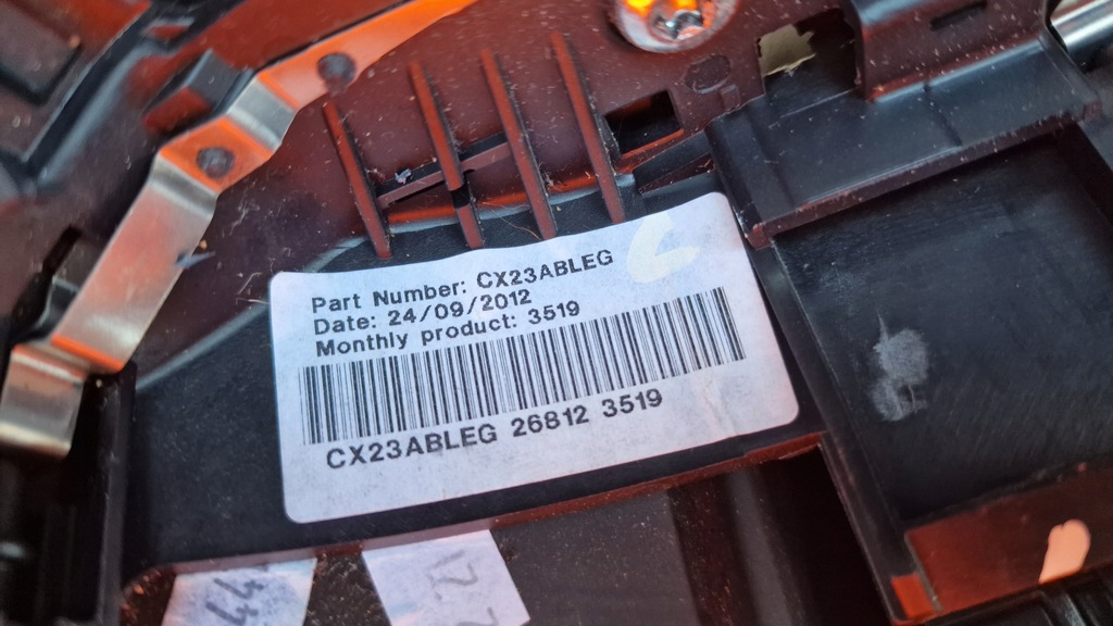 фото №7, Jaguar xf lift x250 повітропровід czarna шкіра cx23ableg 26812 3519