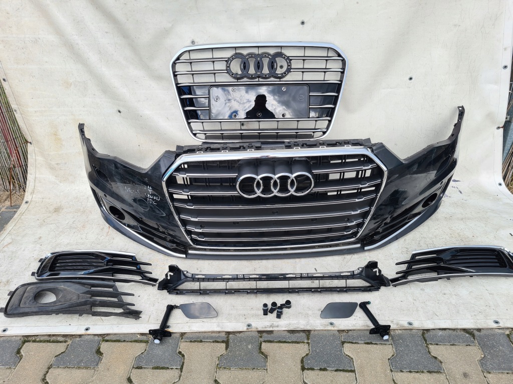 фото №1, Бампер перед kompletny audi a6 c7 lift pdc