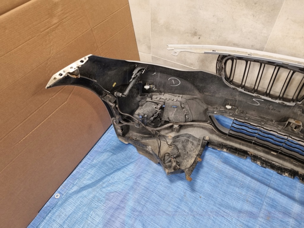 фото №6, Bmw 3 gt f34 lci m набір бампер перед передній 4xpdc джгут