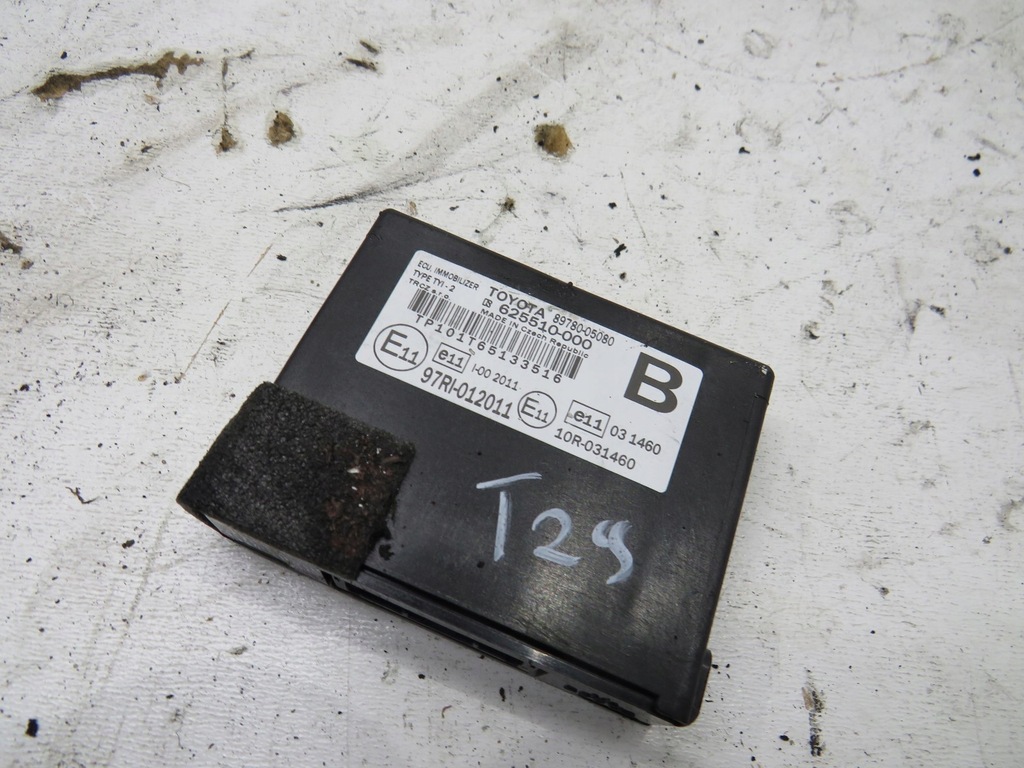 фото №1, Модуль иммобилайзер avensis t29 89780-05080