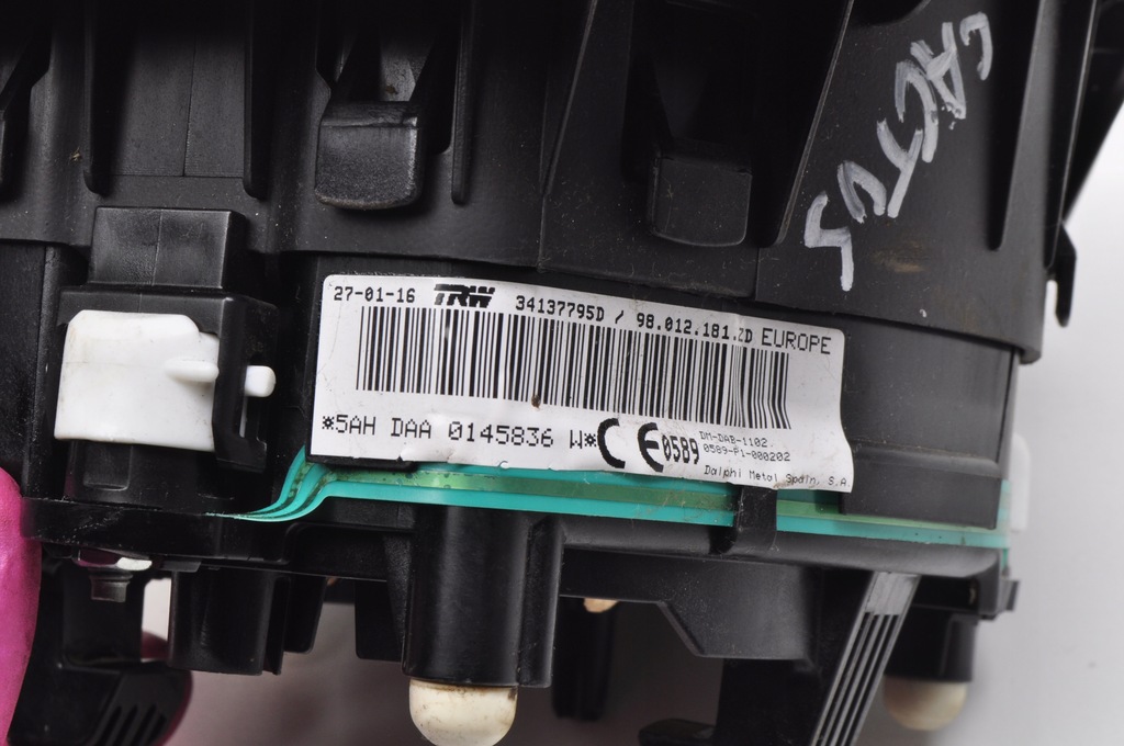 фото №11, Citroen c4 cactus подушка воздушная водителя подушка безопасности p1 98012181zd