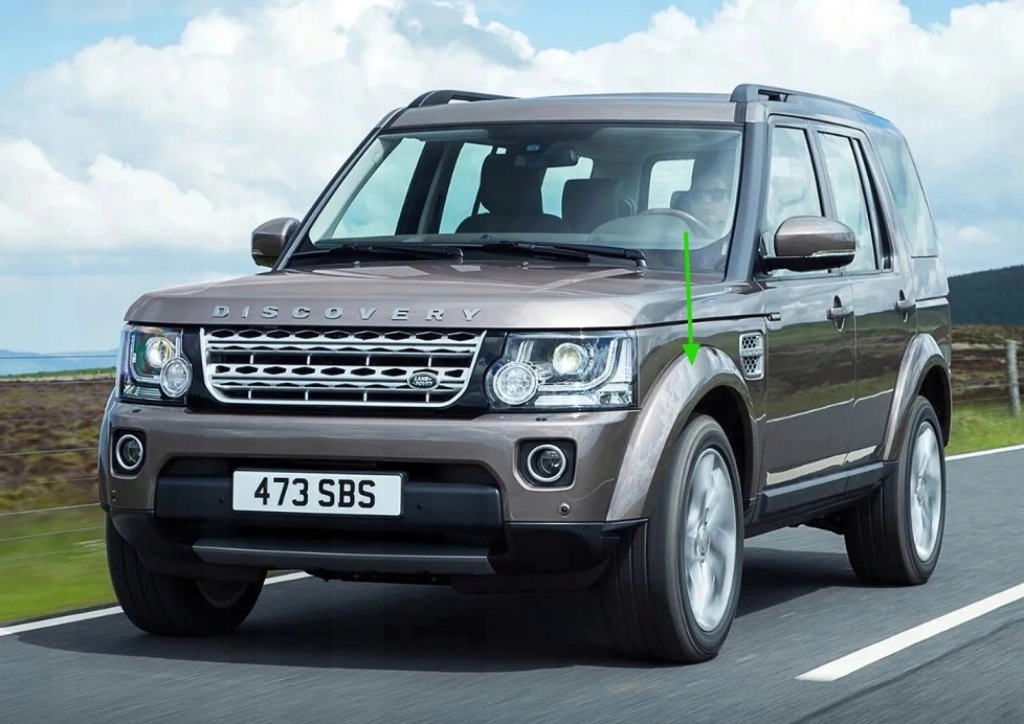 фото №11, Nowa оригінальна молдинг łuk крила передній discovery 4 iv -16 lr010632