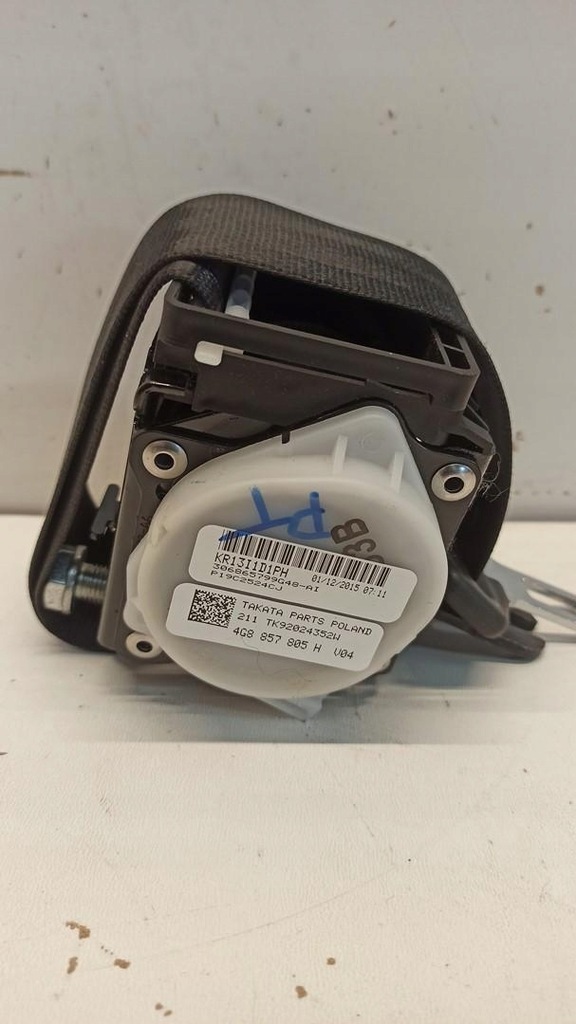 фото №1, Audi a6 c7 pas безопасности задняя 4g8857805h