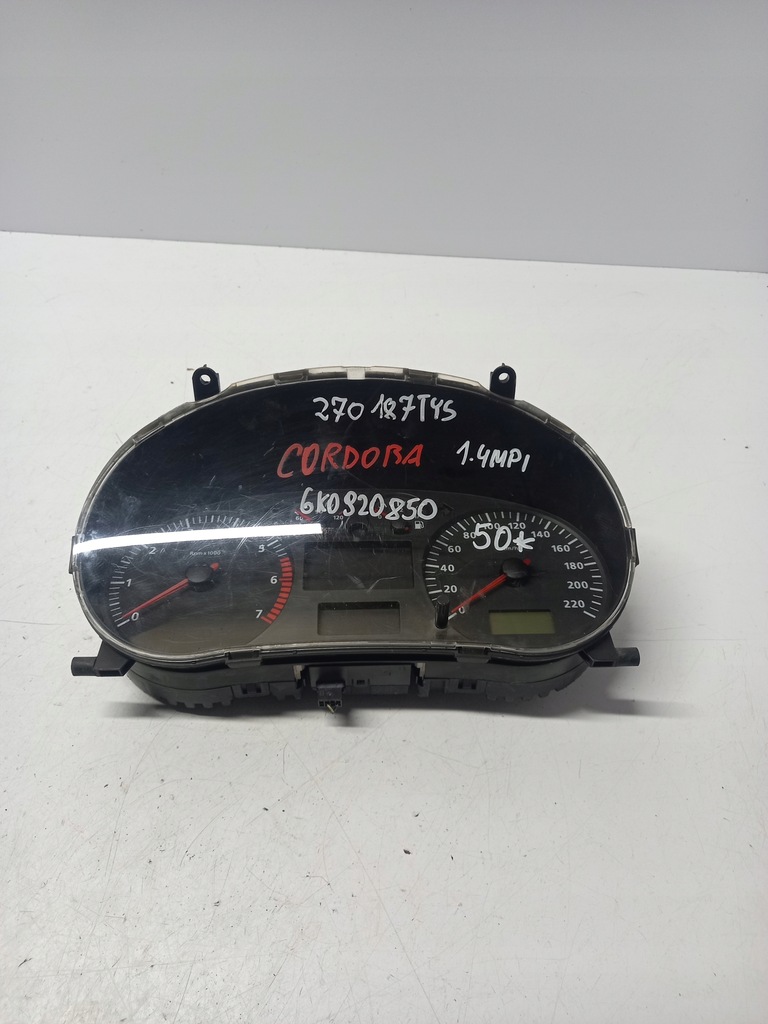 фото №1, Счетчик приборы seat cordoba 6k0920850