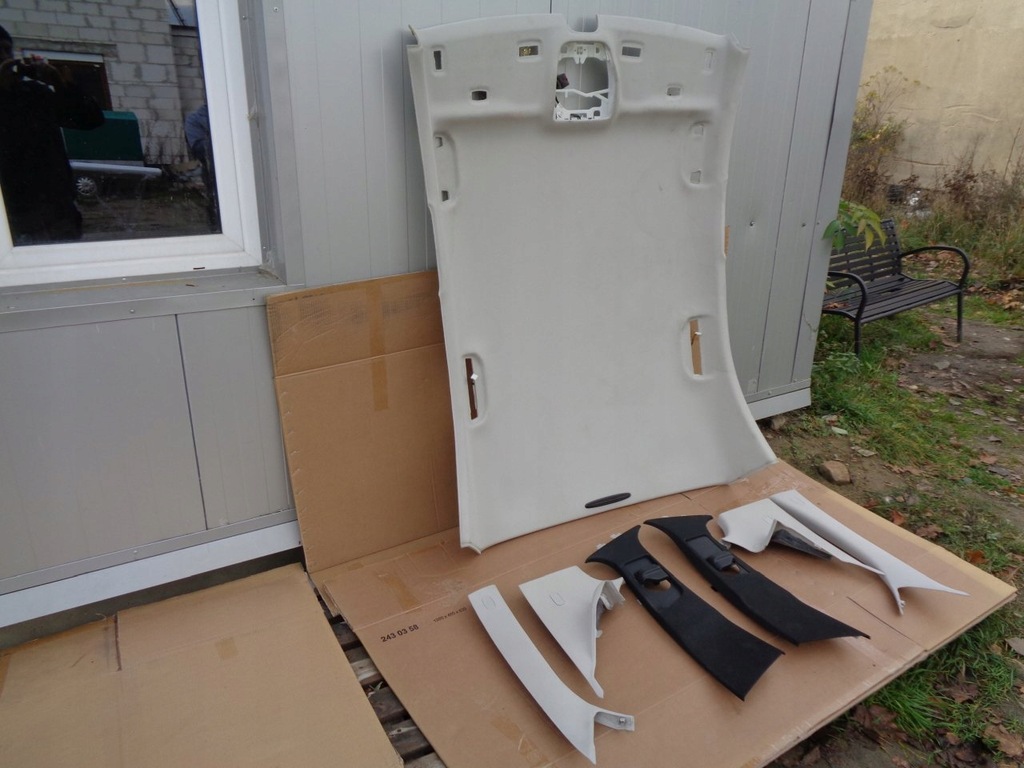 фото №2, Mercedes w205 2014r потолок защита стоек