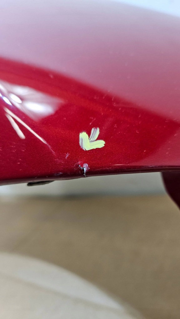 Крило перед передній правий tesla model s рестайлінг  оригінал Зі Шроту