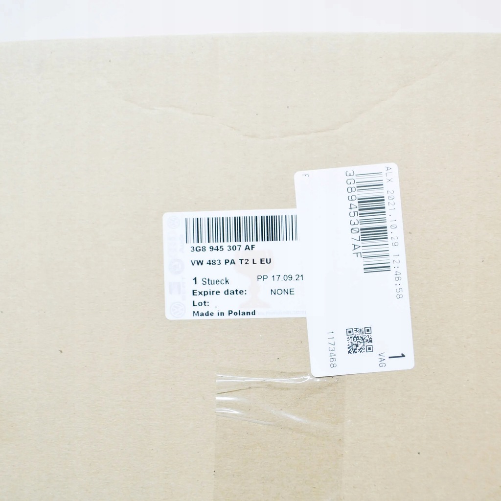 фото №8, Vw arteon левая внутренняя лампа задняя led lhd 3g8945307af оригинальная