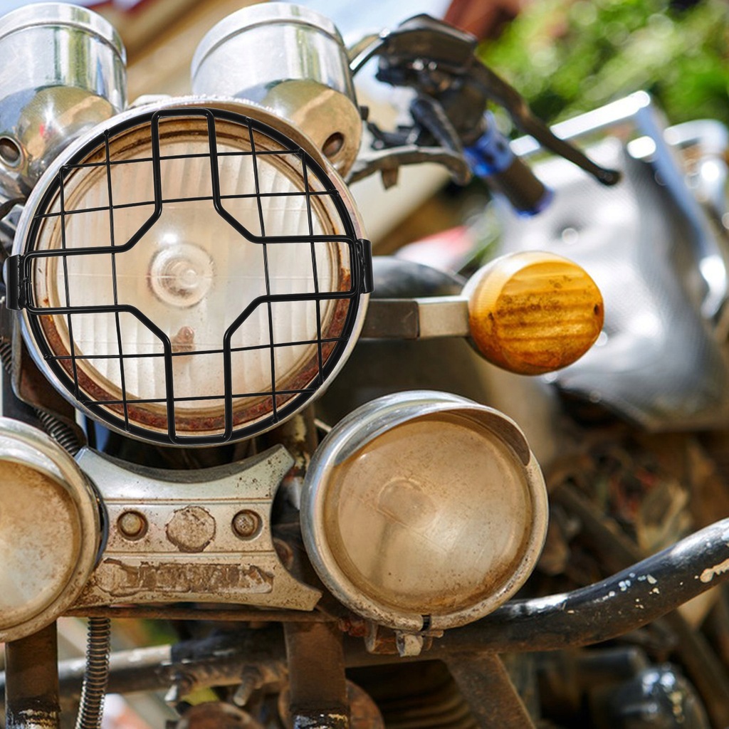 фото №12, Стекло фары лампы motocyklowej, защита фара, сетка защитная, решётка металлическая, ремонт