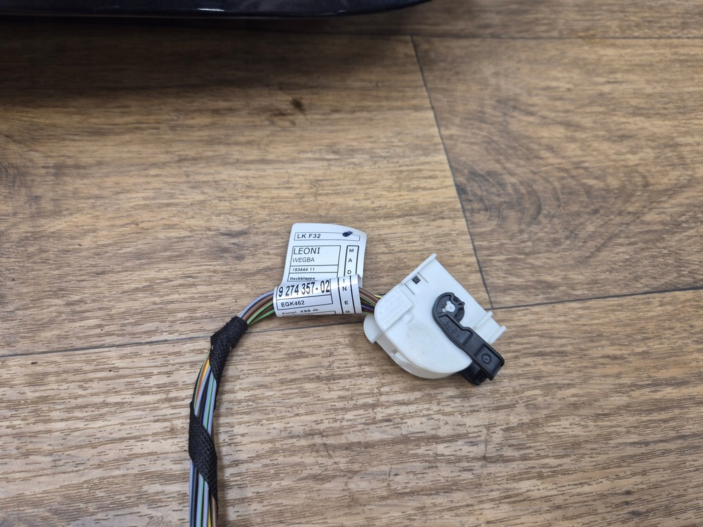 фото №15, Bmw 4 f32 крышка багажника багажника задняя задняя крышка спойлер жгут 475 black sapphire