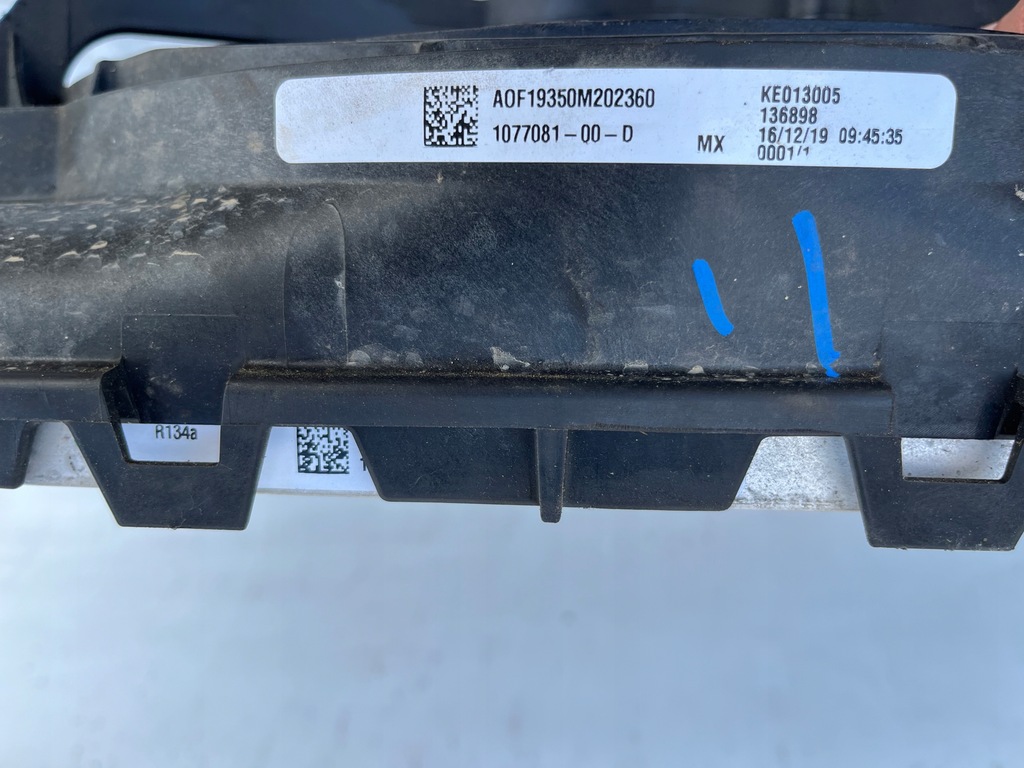 фото №13, Tesla 3 комплект радиатор вентилятор радиатор wody кондиционера