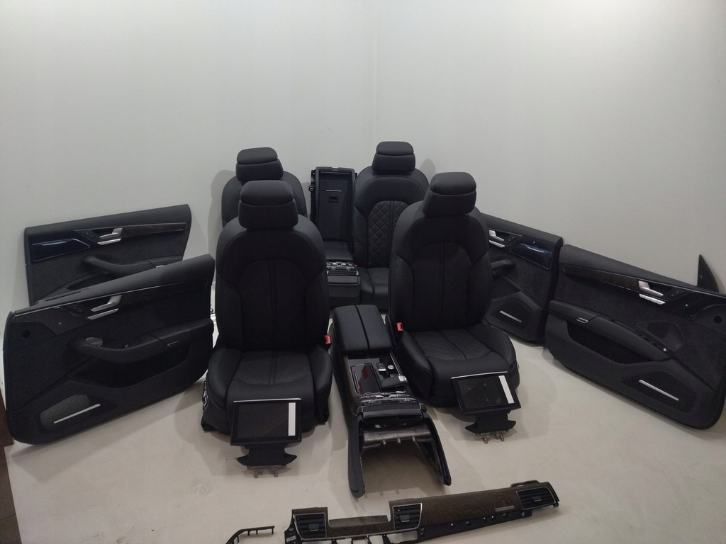 фото №5, Оббивка сидіння перед сидіння задня rse bose audi a8 d4 long lift 2015-2018r