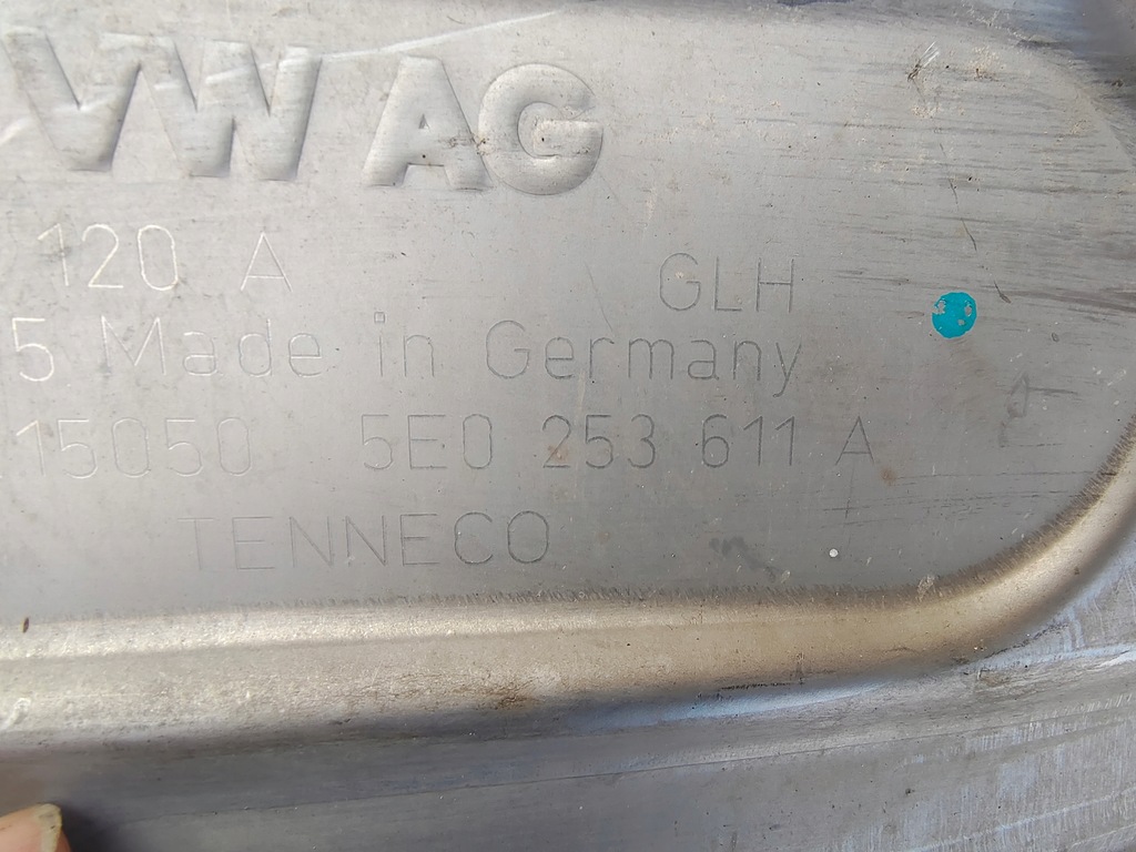 фото №5, Vw golf vii r skoda octavia iii rs 2.0 tsi гаситель выхлоп конечный 5e0253611a