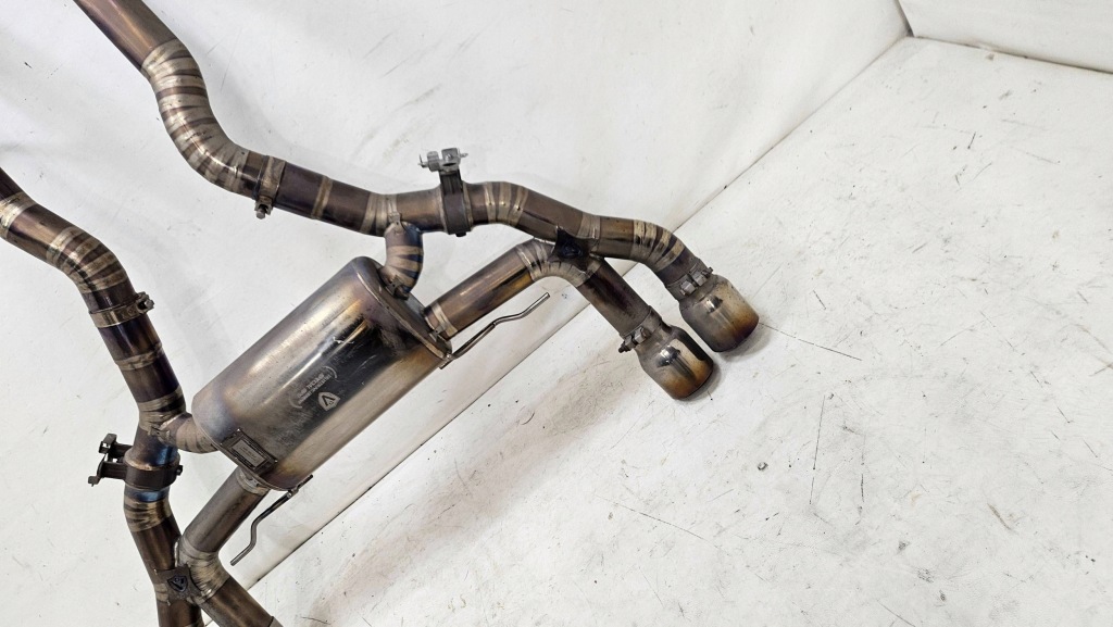 фото №6, Вихлоп гасник титановий bmw x3m x4m f98 f97 valvetronic designs special