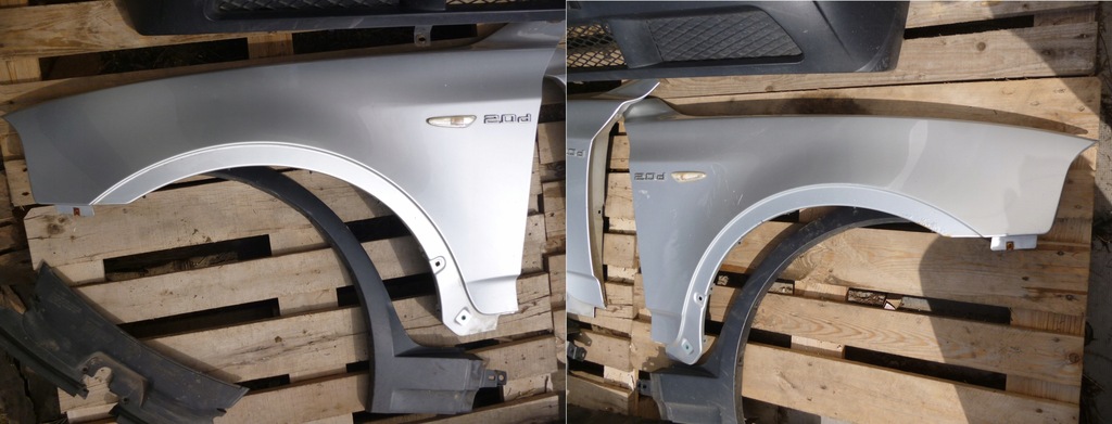 фото №6, Bmw x3 e83 перед kompletny бампер капот крылья серебристый