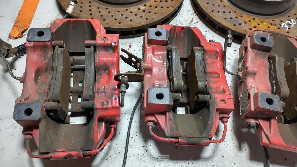 фото №12, Porsche carrera s 911 997 тормозные диски тормозные суппорты brembo 330mm