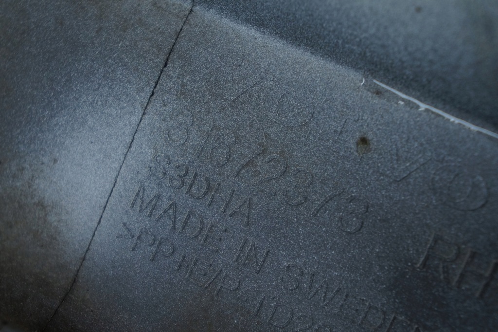 фото №7, Volvo v90 s90 ii молдинг накладка порог порог правая правый 31672373 614-19