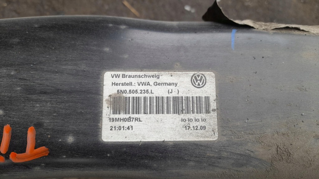 Балка задня zawieszenia^^ vw tiguan 1 1 5n 2008 5n0505235l Зі Шроту