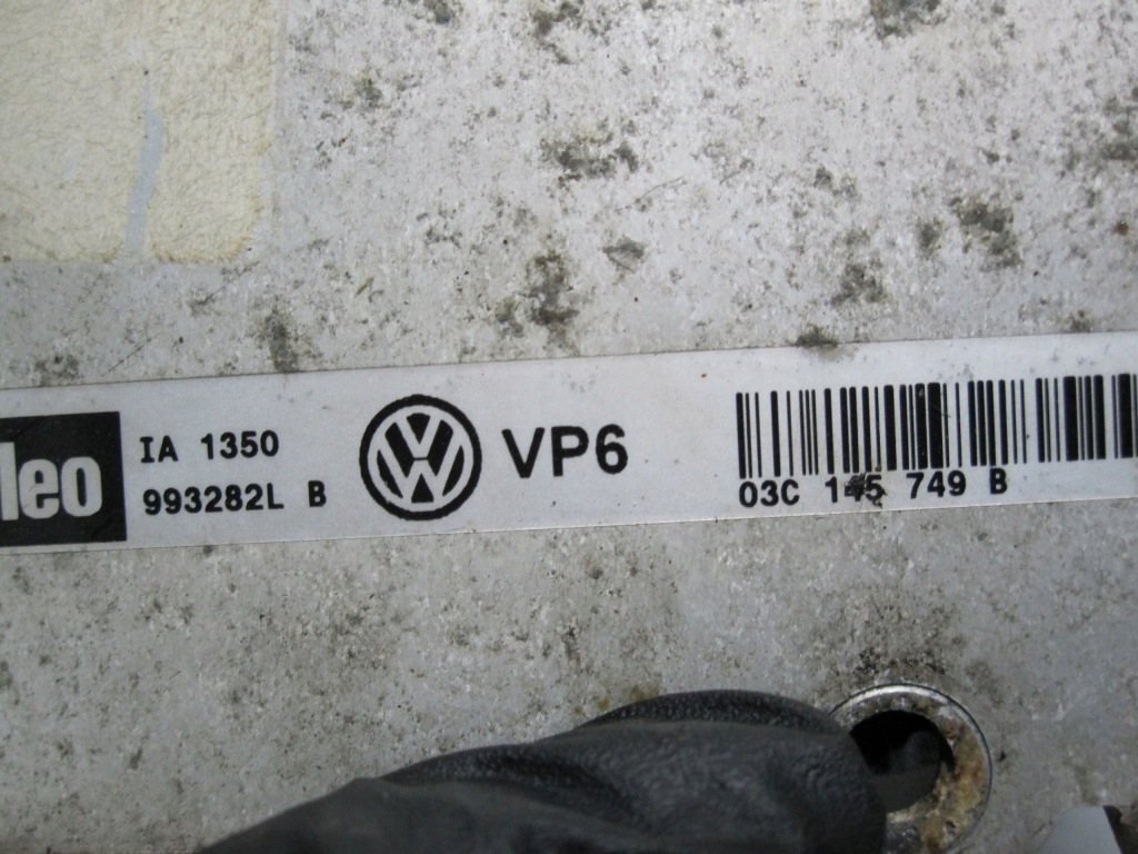Vw seat skoda 1.4 tsi 10r.122km 03c145749b 993282l інтеркулер Ціна