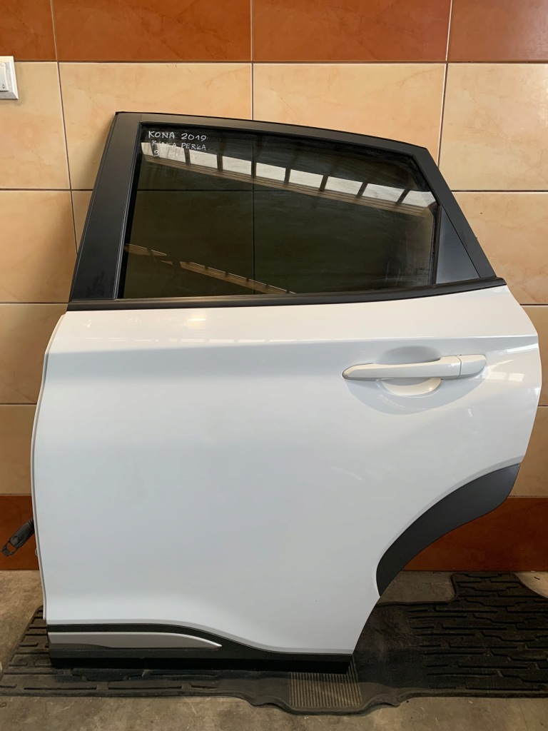 фото №1, Hyundai kona двері лівий задня білий перламутр 2019