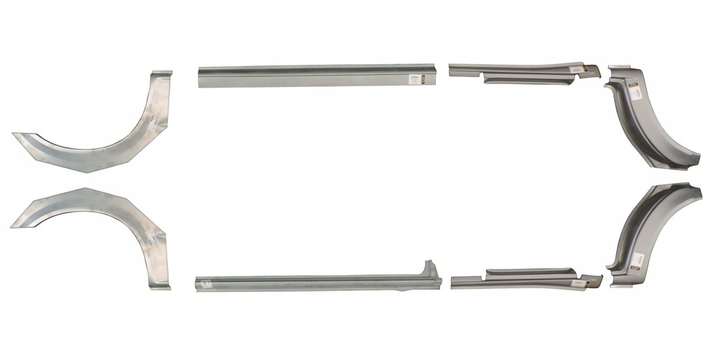 фото №1, Transit 00- середній довгий поріг ремкомплект підкрилок