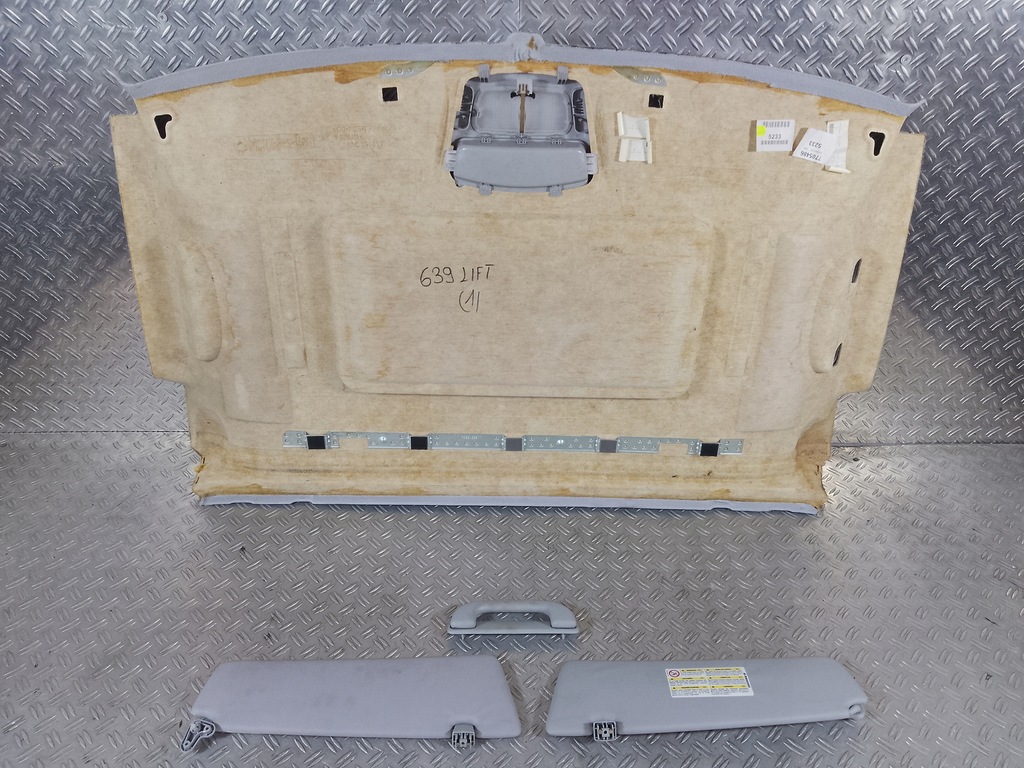 фото №5, Vito viano 639 10-14 потолок лампа солцезащитный козырёк комплект