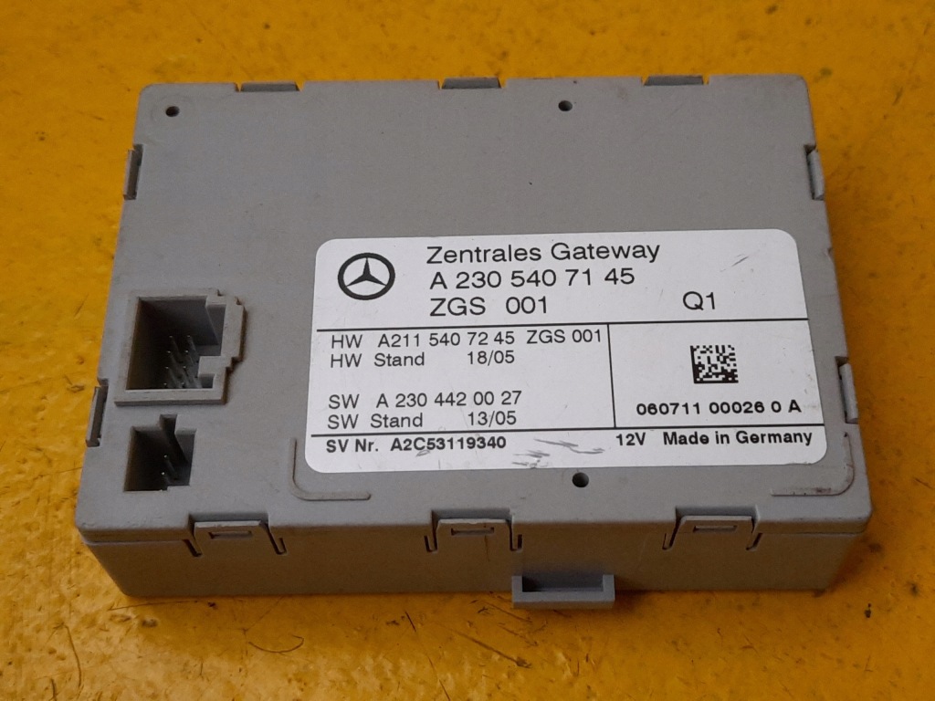 Купить R230 sl 5,5 amg модуль шлюз a2305407145