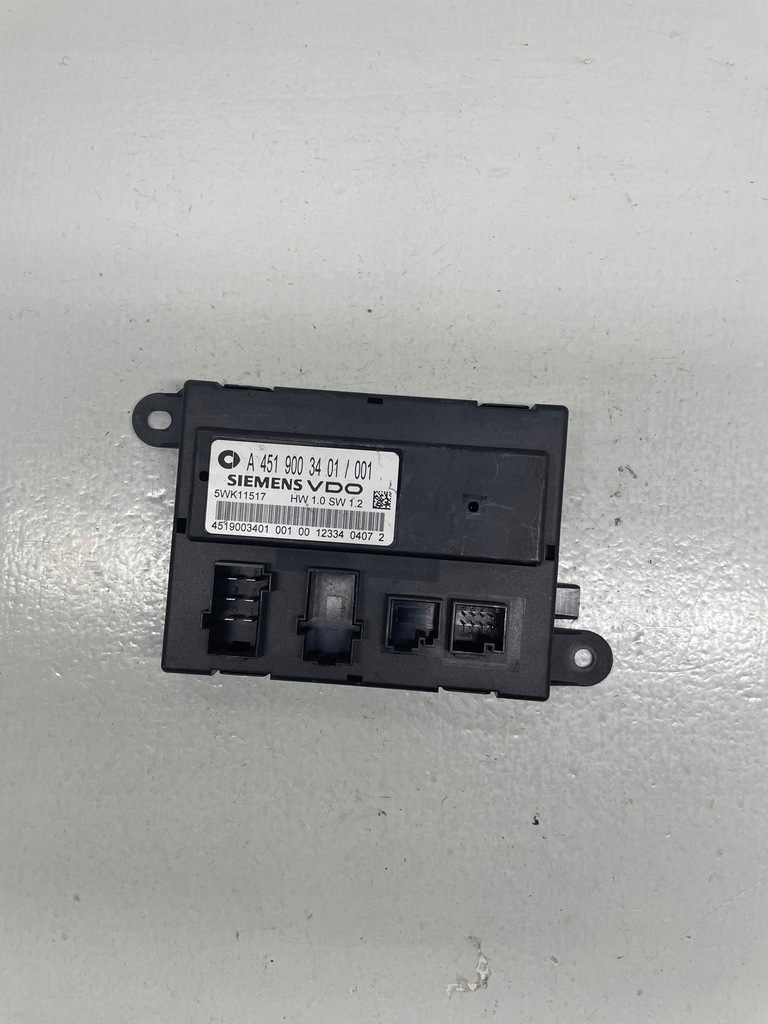 фото №1, Модуль блок керування smart a4519003401