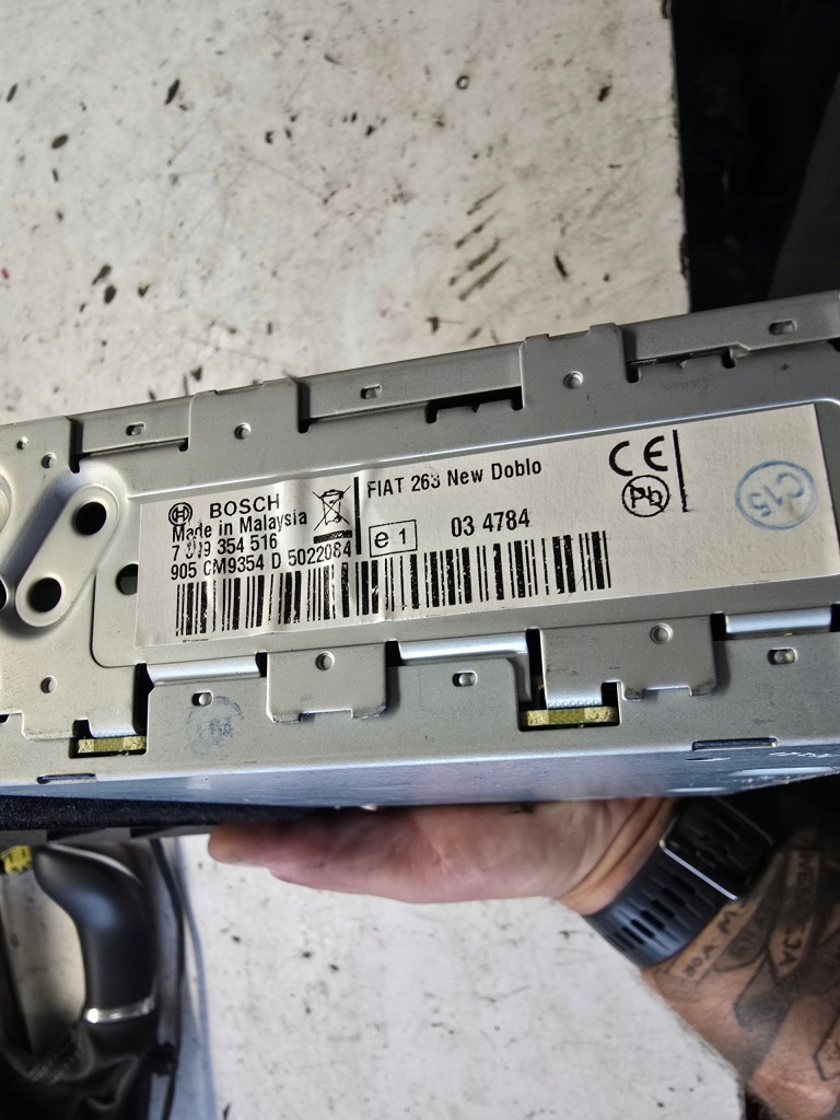 фото №3, Opel combo d doblo ii радио оригинальные 7649354516