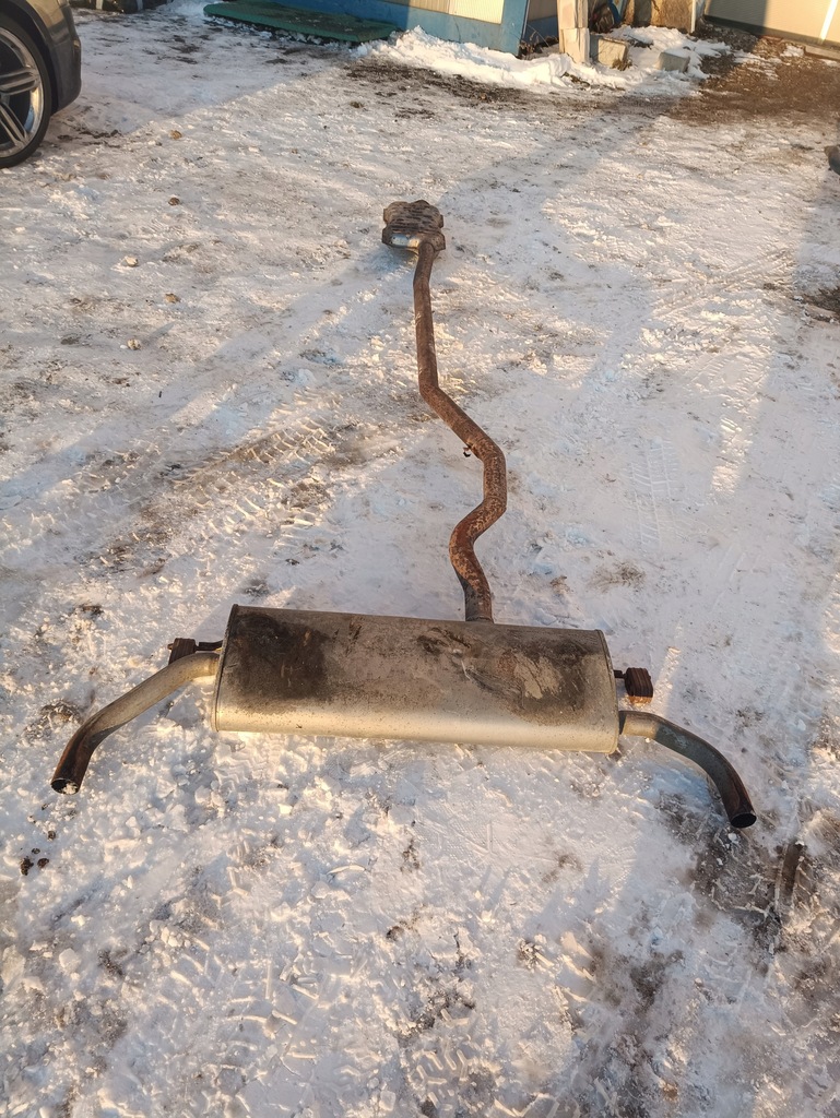 фото №1, Ford fusion mk5 titanium 2.0 ecoboost гаситель выхлоп труба выхлопная