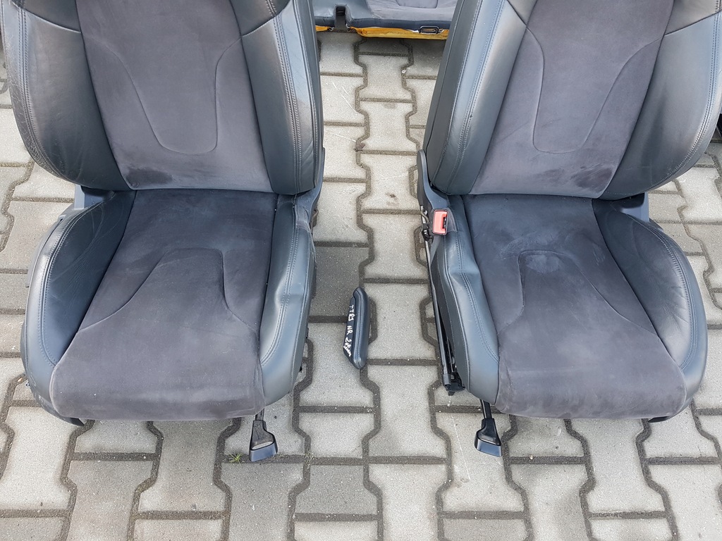 фото №8, Audi tt 8j 06-12r coupe сиденья заднее сиденье alcantara