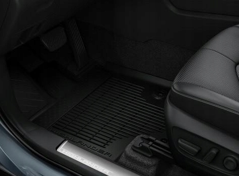 фото №1, Коврики резиновые комплект highlander перед+ 2/3 ряд toyota оригинальный номер