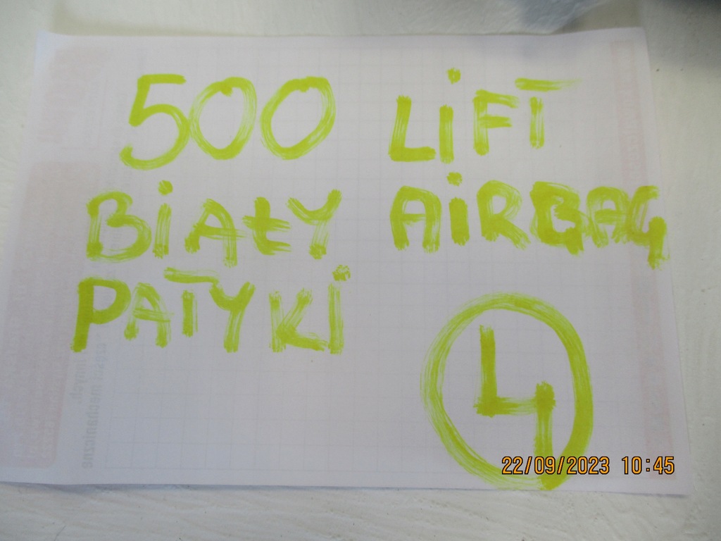 фото №11, Консоль pulpit панель приладів fiat 500 lift білий подушка безпеки