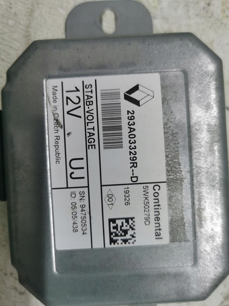 фото №2, Модуль напряжения renault scenic iii 293a03329r