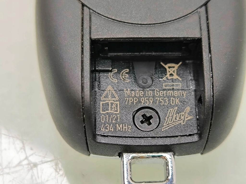 фото №7, Porsche macan 95b 2016 ключ / карта запалювання