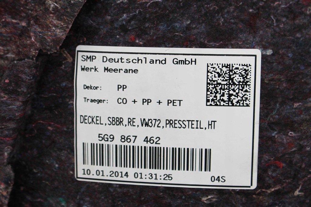 фото №9, Vw golf 7 kombi обшивка килимок багажника 5g9867462 5g9867461 5g9858855f 5g986