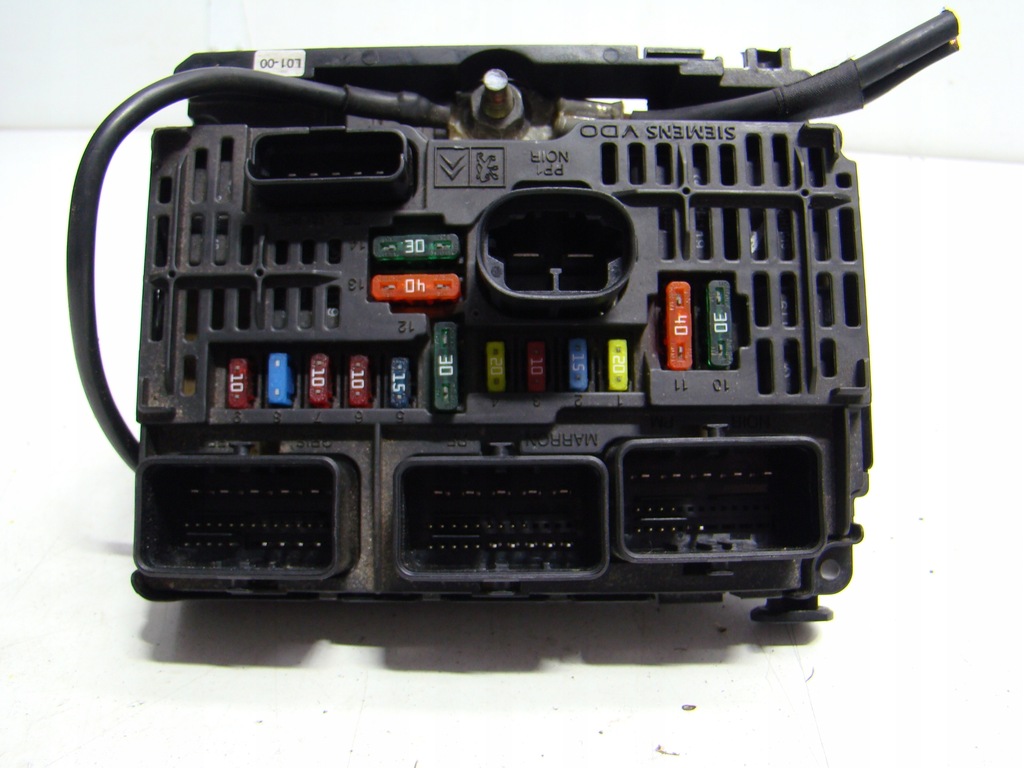 фото №1, Peugeot citroen - модуль, коробка bsm l01 9656005580