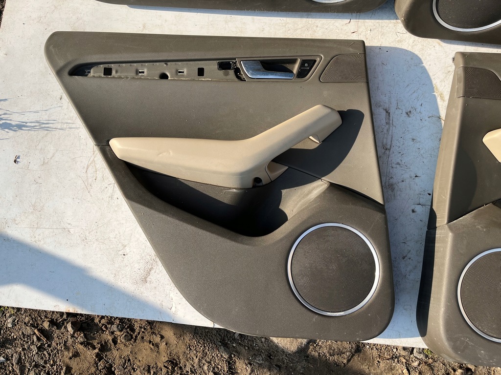 фото №5, Комплект обшивка дверей audi q5 8r шкіра b&o пам'ять podświ