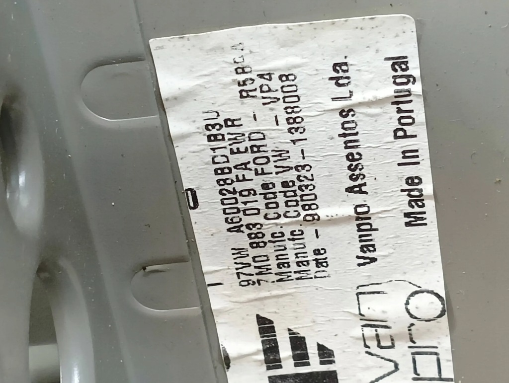 Купить Vw sharan mk1 96-00 сиденье заднее сиденье левый задняя задний