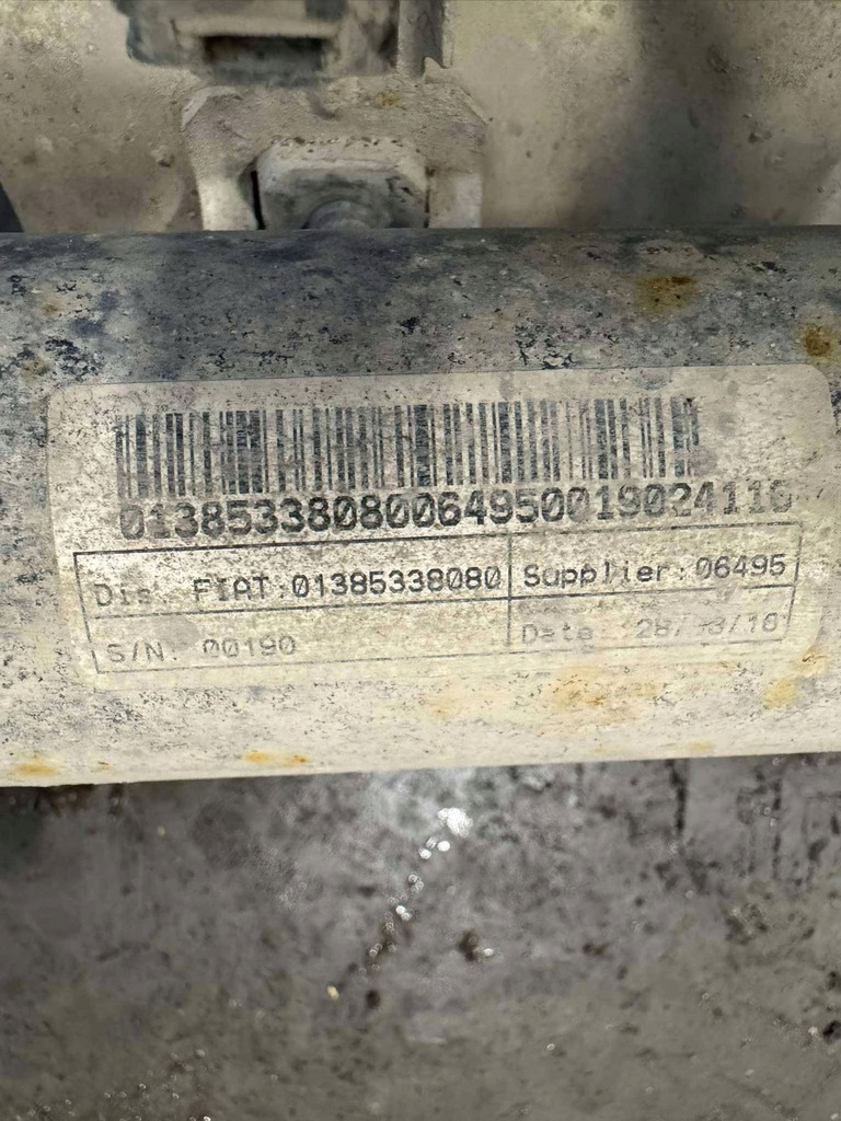 фото №5, Трансмиссия рулевая рулевая рейка fiat ducato iii 14- lift 2.0 01385338080