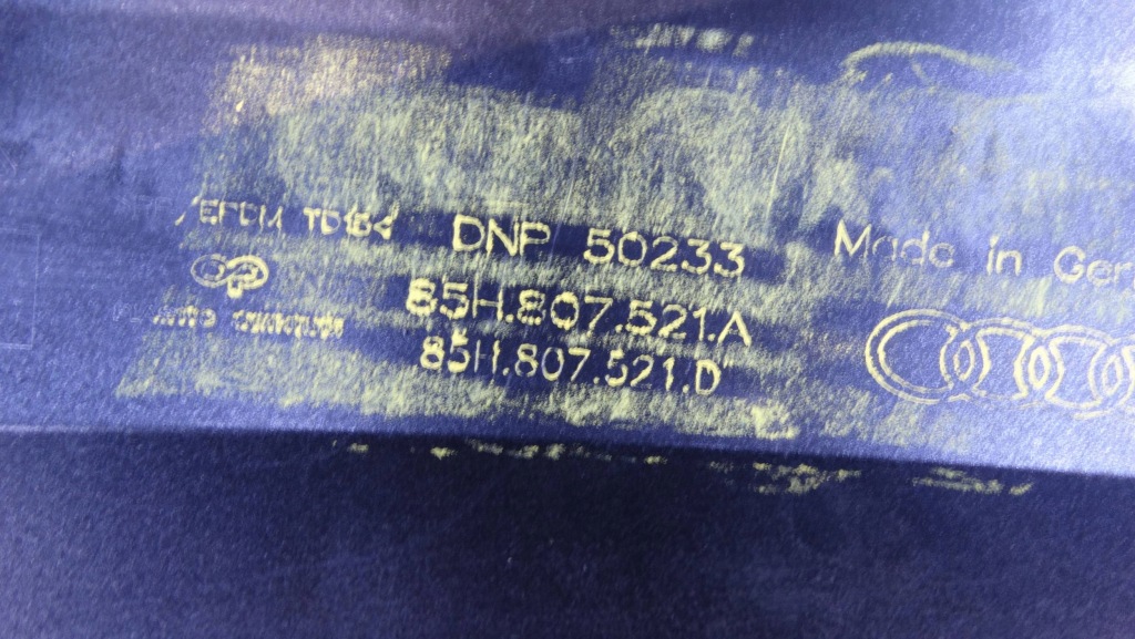 фото №9, Дифузор накладка бампера задня 85h807521a audi q6 e-tron